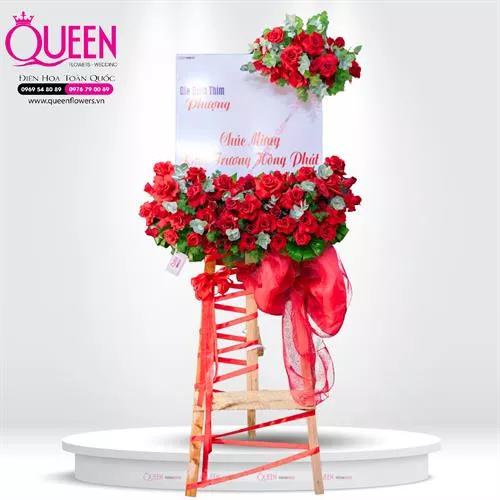 Mẫu Lẵng Hoa Khai Trương Đẹp 116