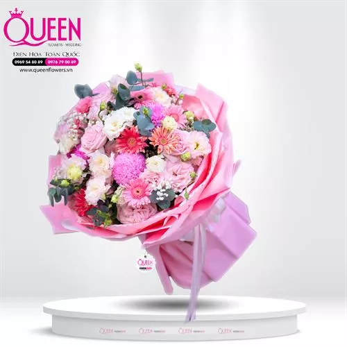 Mẫu Bó Hoa Đẹp 085