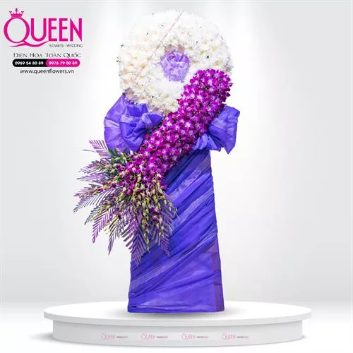 Mẫu Hoa Chia Buồn 124