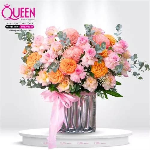 Mẫu Hoa Cắm Hộp Đẹp 200