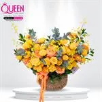 Mẫu Hoa Giỏ Đẹp 118