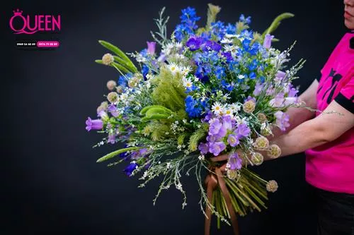 Bó hoa phong cách Wildflower 