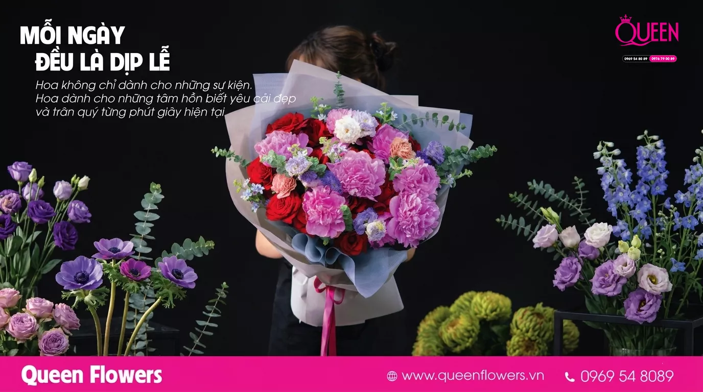 Hoa tươi Phan Thiết Queen Flowers