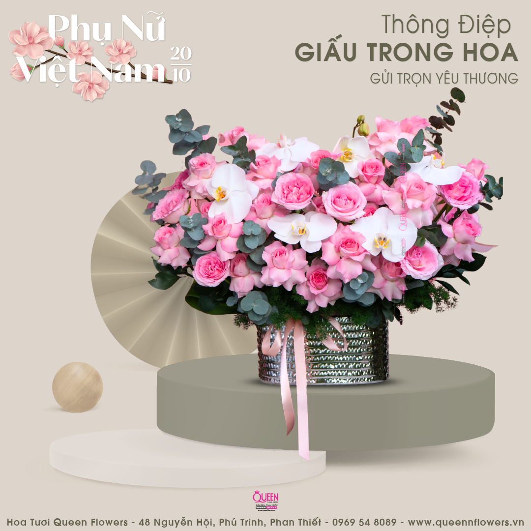 Chương Trình Thông Điệp Giấu Trong Hoa - Gửi Trọn Yêu Thương 20/10